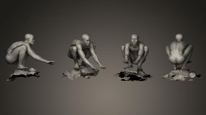 Figurines of people (STKH_0015) 3D model for CNC machine